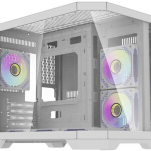 Obudowa Darkflash FT418 biała ARGB