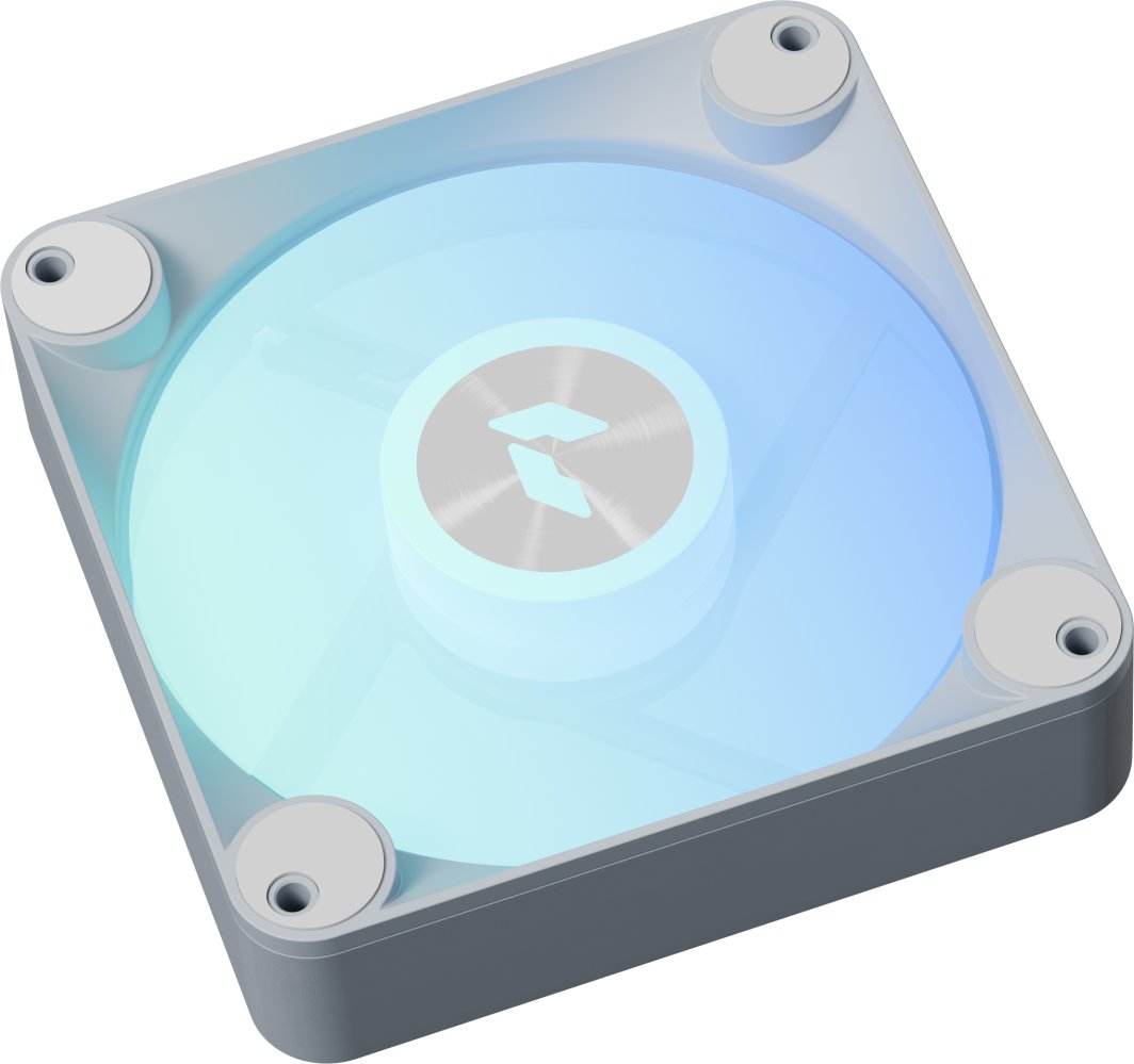 Wentylator Apnx FP1-R 120-3 Pack Reversed PWM ARGB Biały (APF3-PF11267.21)