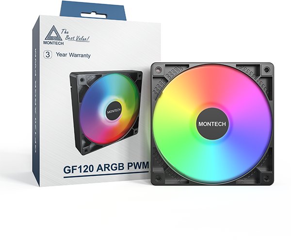 Wentylator Montech GF120 ARGB PWM (GF120 ARGB PWM (B))
