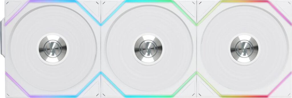 Wentylator Lian Li UNI FAN TL Wireless 120 3-pack biały (12TL1W3W)