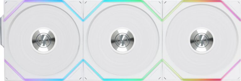 Wentylator Lian Li UNI FAN TL Wireless 120 3-pack biały (12TL1W3W)