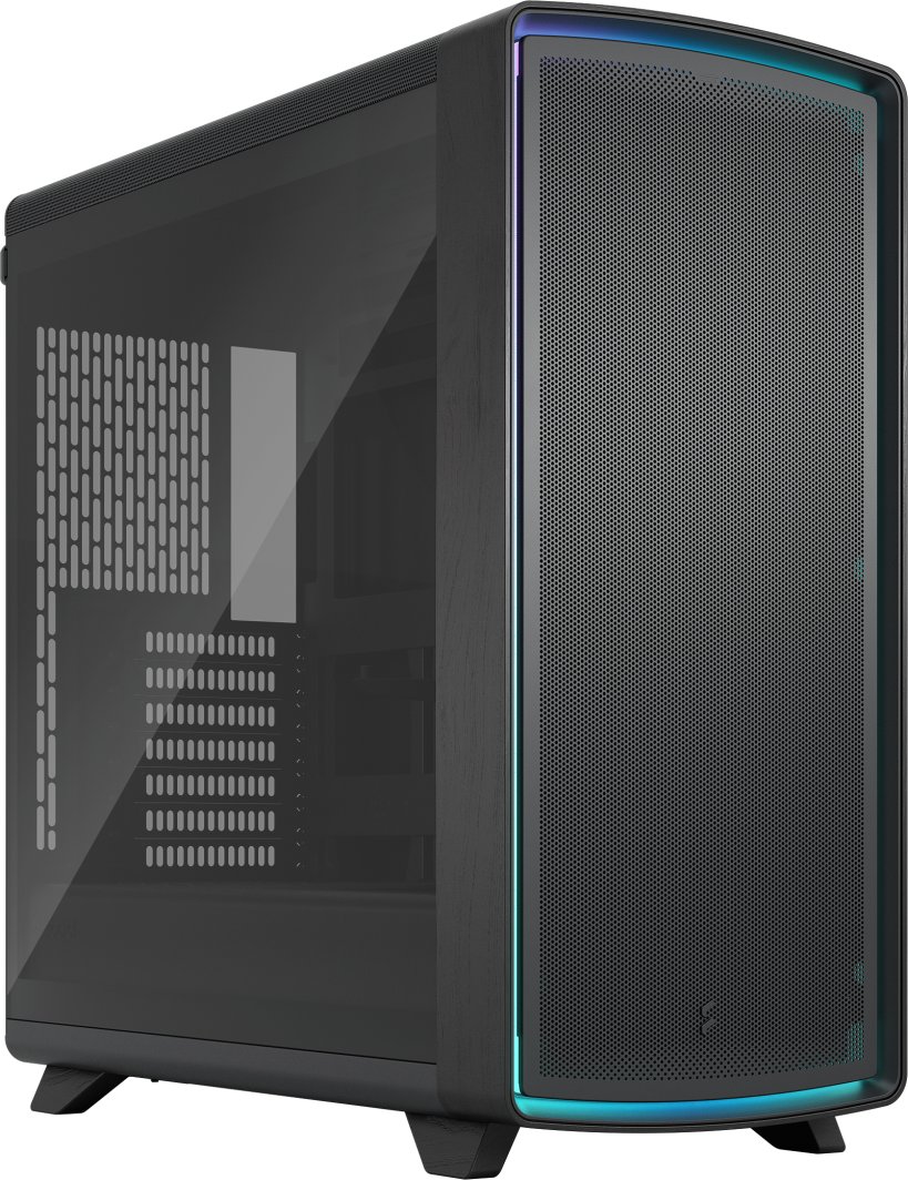 Obudowa Fractal Design Summit Ambience TG Light Tint ARGB czarna (FD-C-SUM1A-06)