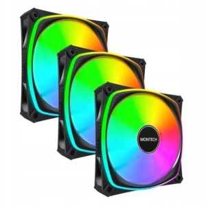 Wentylator Montech RX120 PRO PWM Reverse ARGB (RX120 PRO (B) 3 in 1)