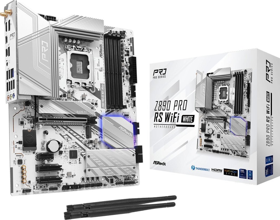 Płyta główna ASRock Z890 PRO RS WIFI WHITE