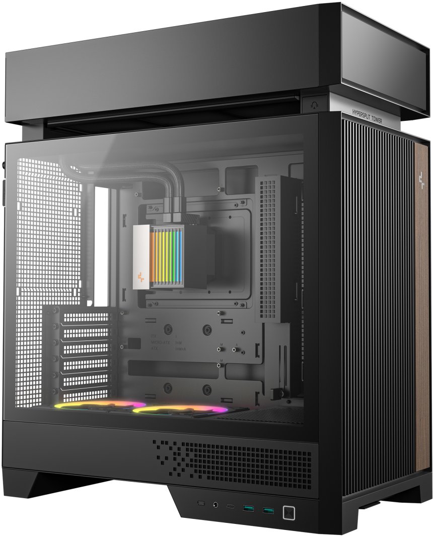 Obudowa Deepcool CL6600 czarna + AiO (R-CL6600-BKNNA0-G-1)