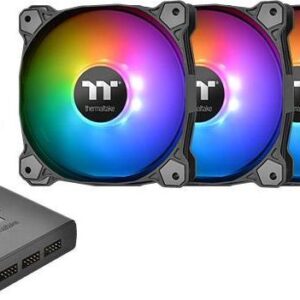 Wentylator Thermaltake Pure Plus 14 RGB 3-pack + Hub (CL-F064-PL14SW-A)