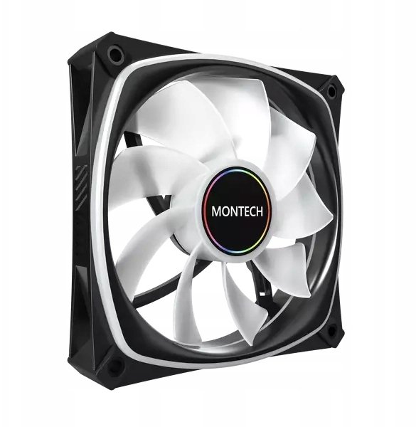 Wentylator Montech RX120 PRO PWM Reverse ARGB (RX120 PRO (B) 3 in 1)