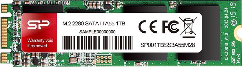 Dysk SSD Silicon Power A55 1TB M.2 2280 SATA III (SP001TBSS3A55M28)