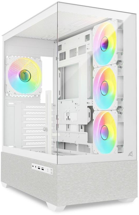 Obudowa Sharkoon AK7 ARGB ATX Biały