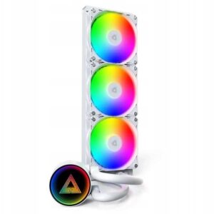 Chłodzenie wodne Montech LightFlow ARGB 360 Biały (LightFlow ARGB 360 (W))