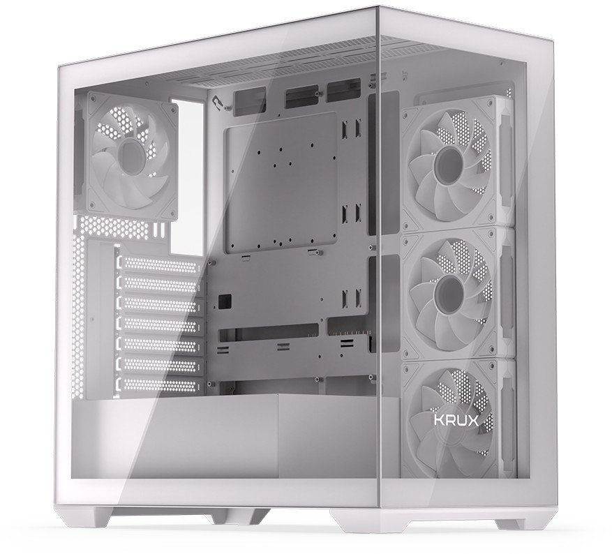 Obudowa Krux Exo RGB biała (KRXD009)