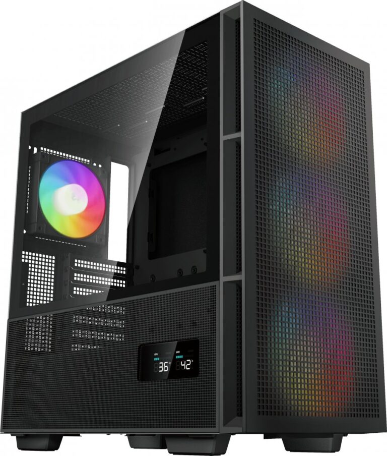 Obudowa Deepcool CH560 ARGB Digital Czarna (R-CH560-BKAPE4D-G-1)