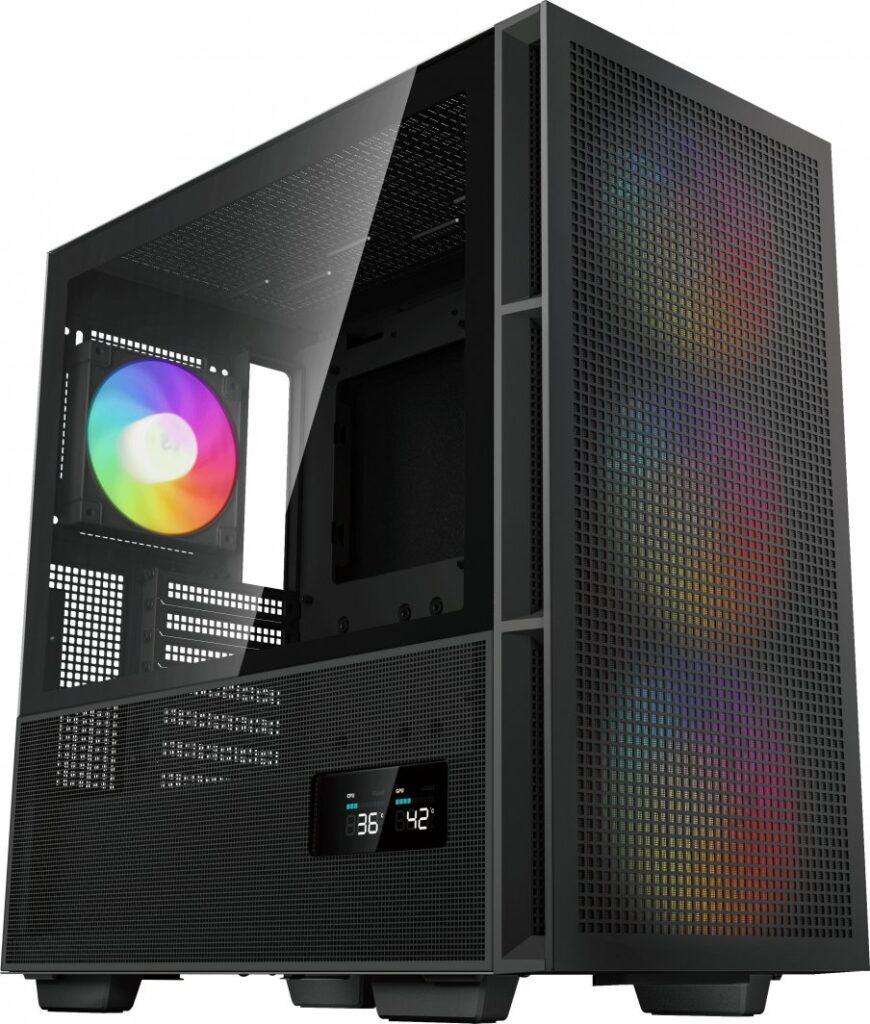 Obudowa Deepcool CH560 ARGB Digital Czarna (R-CH560-BKAPE4D-G-1)