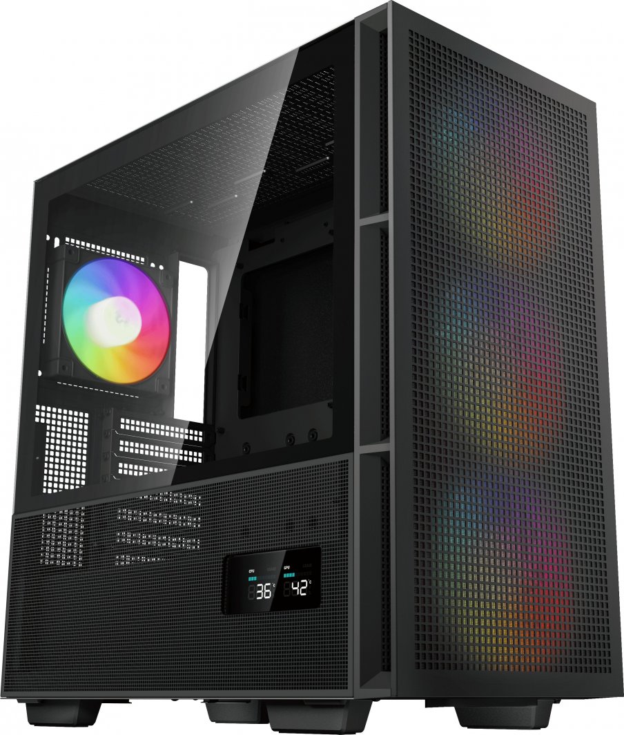 Obudowa Deepcool CH560 ARGB Digital Czarna (R-CH560-BKAPE4D-G-1)