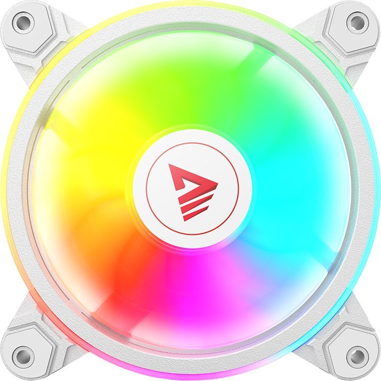 Wentylator Savio FAN-01 ARGB Biały 3-pack + Hub + Pilot (SAVGFAN-01 WHITE)