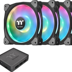 Wentylator Thermaltake Riing Duo 12 RGB 3-pack + Hub (CL-F073-PL12SW-A)