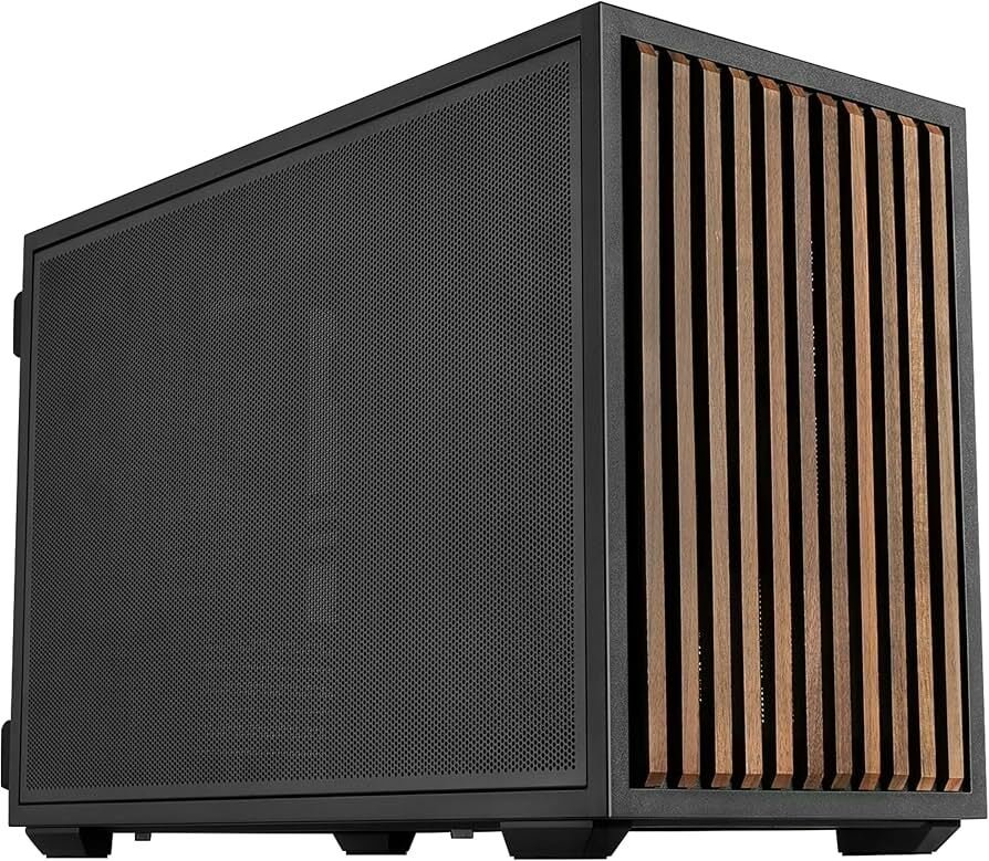 Obudowa Lian Li B4 Wood Edition czarno-brązowa (G99.B4X-WD.00)