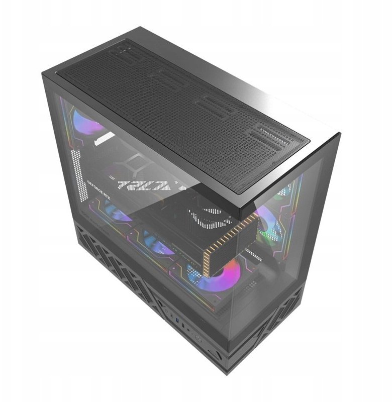Obudowa Darkflash DS950 Czarny (DS950 BLK +6F)