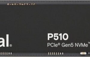 Dysk SSD Crucial P510 1TB M.2 2280 PCI-E x4 Gen5 NVMe (CT1000P510SSD8)