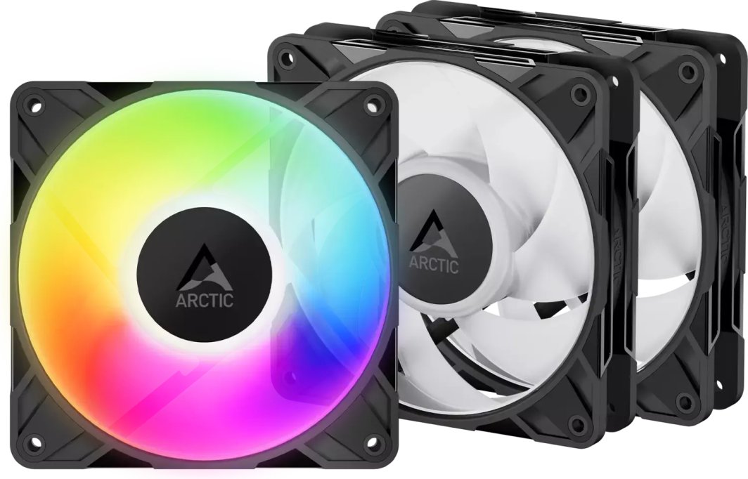 Wentylator Arctic P12 Pro A-RGB LN 3-pack (ACFAN00347A)