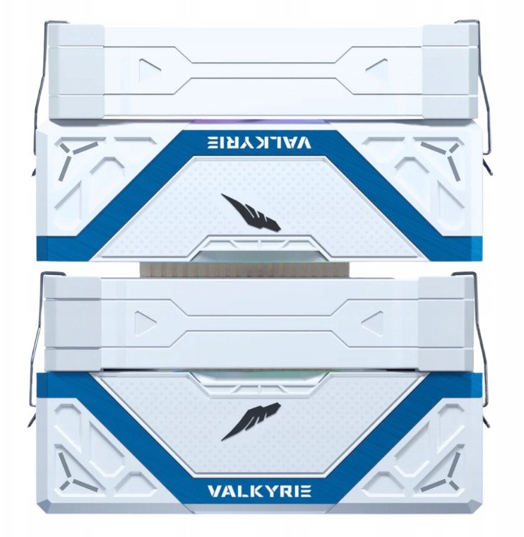 Chłodzenie CPU Valkyrie Vind DL125 Biały (VK-AIRDL125W)