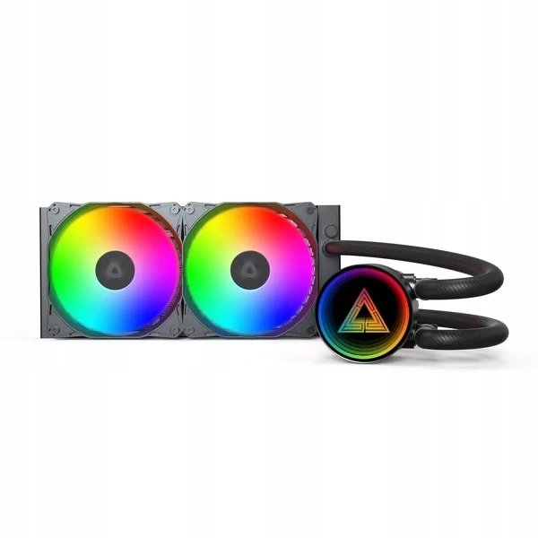 Chłodzenie wodne Montech LightFlow ARGB 240 Czarny (LightFlow ARGB 240 (B))