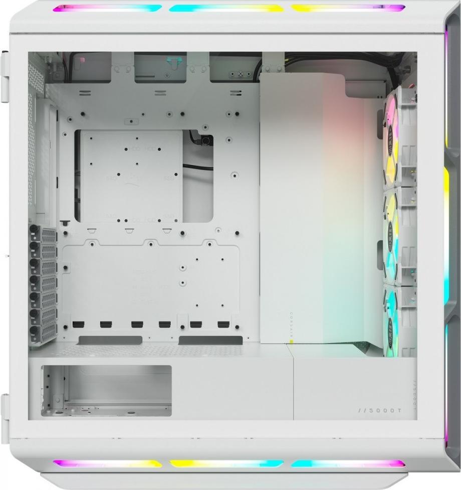 Obudowa Corsair iCUE 5000T RGB Biała (CC-9011231-WW)