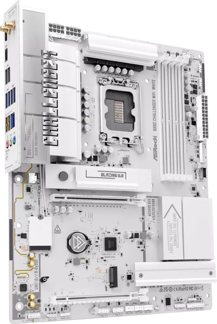 Płyta główna ASRock B860 CHALLENGER WIFI WHITE