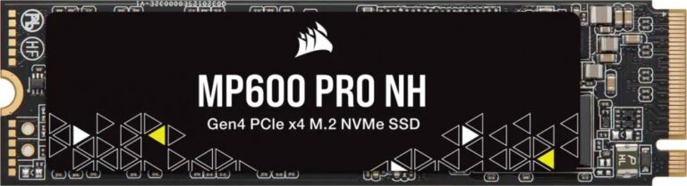 Dysk SSD Corsair MP600 Pro NH 4TB M.2 2280 PCI-E x4 Gen4 NVMe (CSSD-F4000GBMP600PNH)