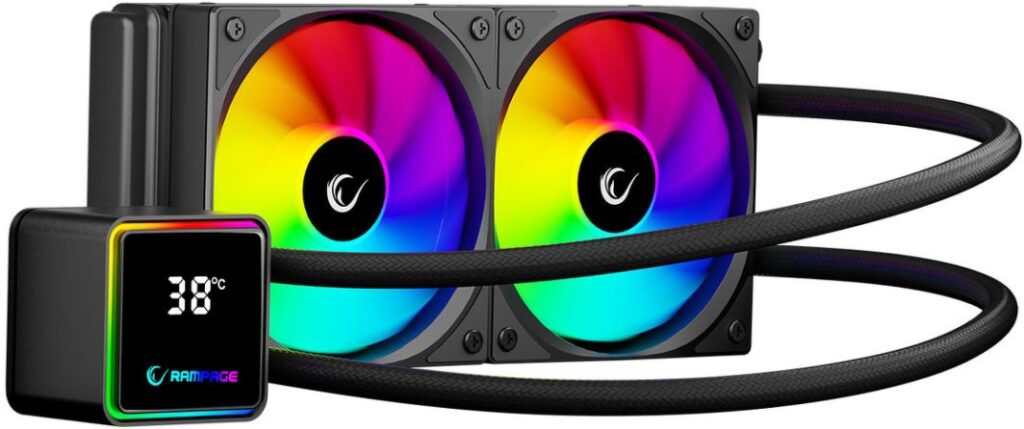 Chłodzenie wodne Rampage INFINITE V240 Czarne