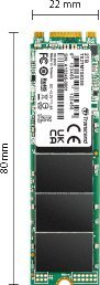 Dysk SSD Transcend MTS825S 2TB M.2 2280 SATA III (TS2TMTS825S)