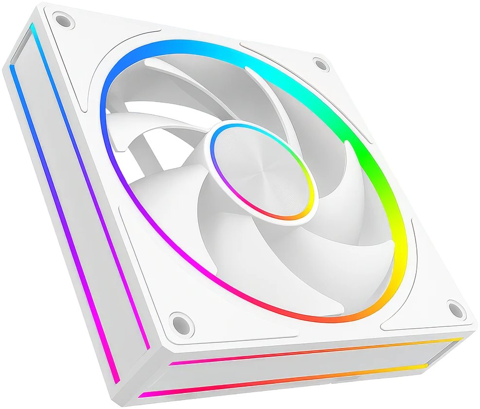 Wentylator Modecom Volcano Loop 120 ARGB Biały (FAN-LOOP-120S-ARGB-200)