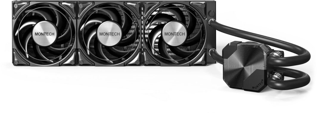 Chłodzenie wodne Montech HyperFlow Silent 360 Czarne