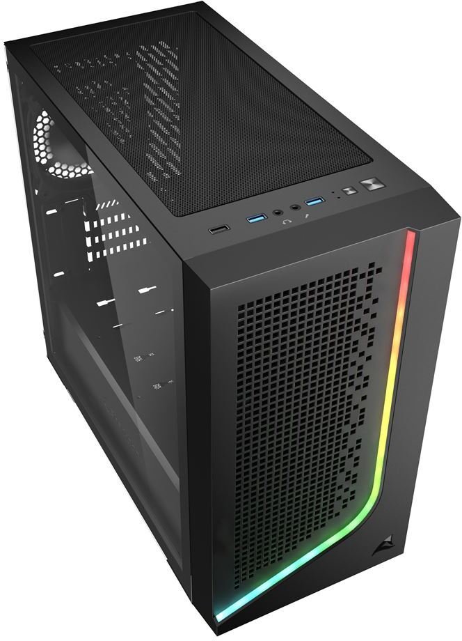 Obudowa Sharkoon J1000 ARGB mATX Czarny (100117293)