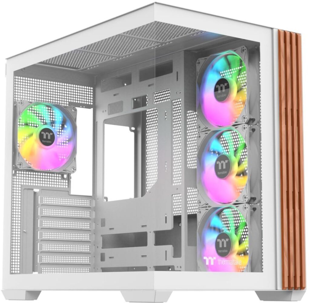 Obudowa Thermaltake View 380 WS ARGB biała (CA-1Z2-00M6WN-WS)