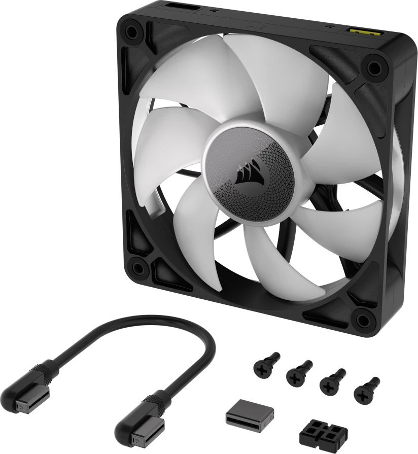 Wentylator Corsair iCUE LINK RX120 RGB Czarny (CO-9051017-WW)