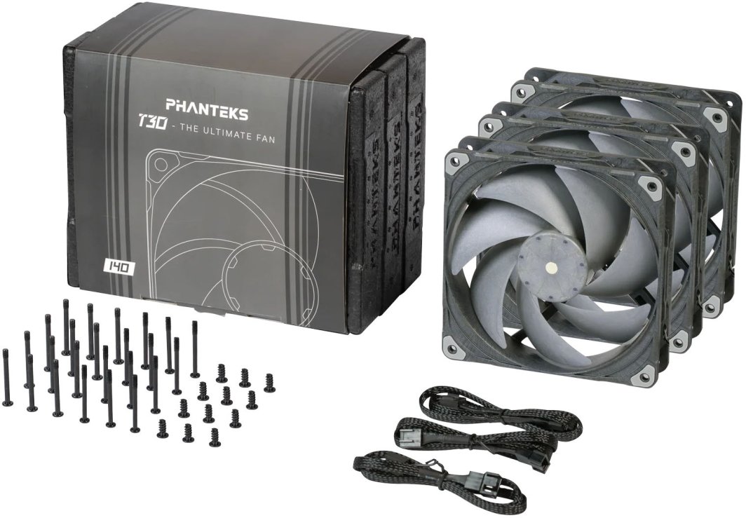 Wentylator Phanteks T30-140 3-pack (PH-F140T30_BG_3P)