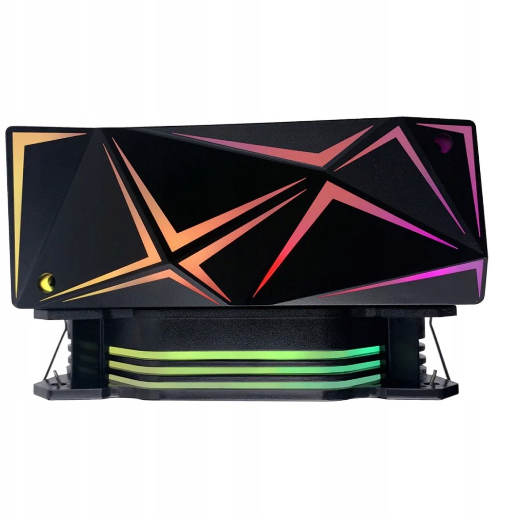 Chłodzenie CPU Rampage Octagon C50 (OCTAGONC50-BLACK)