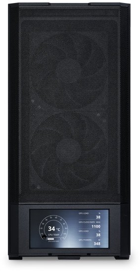 Obudowa Lian Li LANCOOL 207 Digital czarna (LAN207DX)