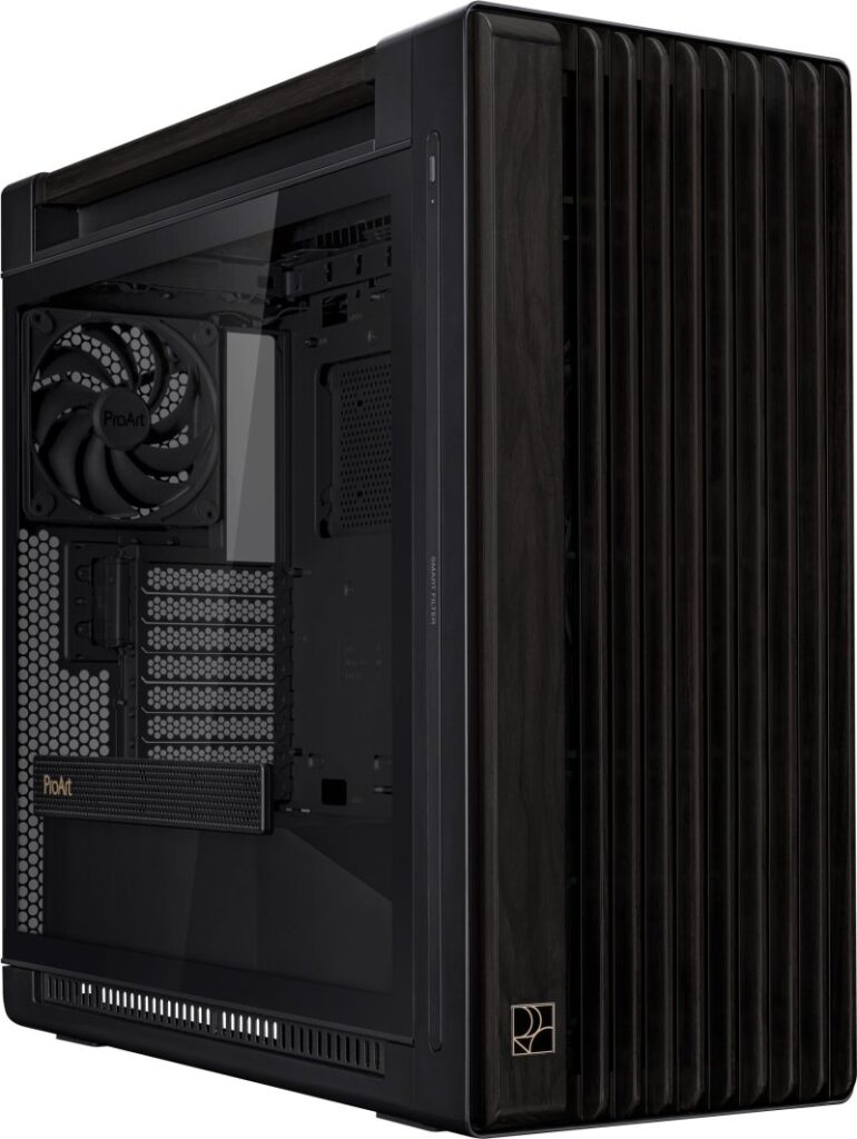 Obudowa Asus ProArt PA602 Wood czarna (90DC00J0-B09010)