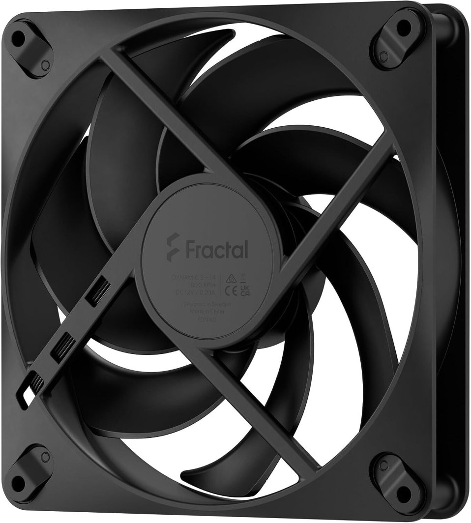 Wentylator Fractal Design Dynamic 3 14 Black (FD-F-DY3-1401)
