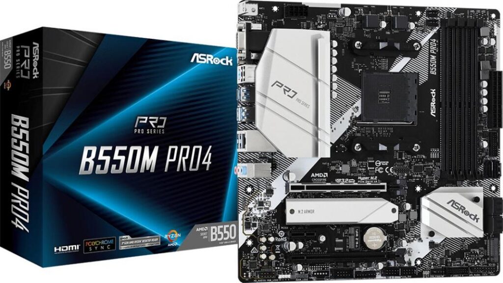 Płyta główna ASRock B550M PRO4