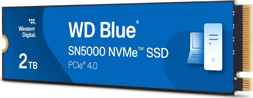 Dysk SSD SanDisk Blue SN5000 2TB M.2 2280 PCI-E x4 Gen4 NVMe (WDS200T4B0E)