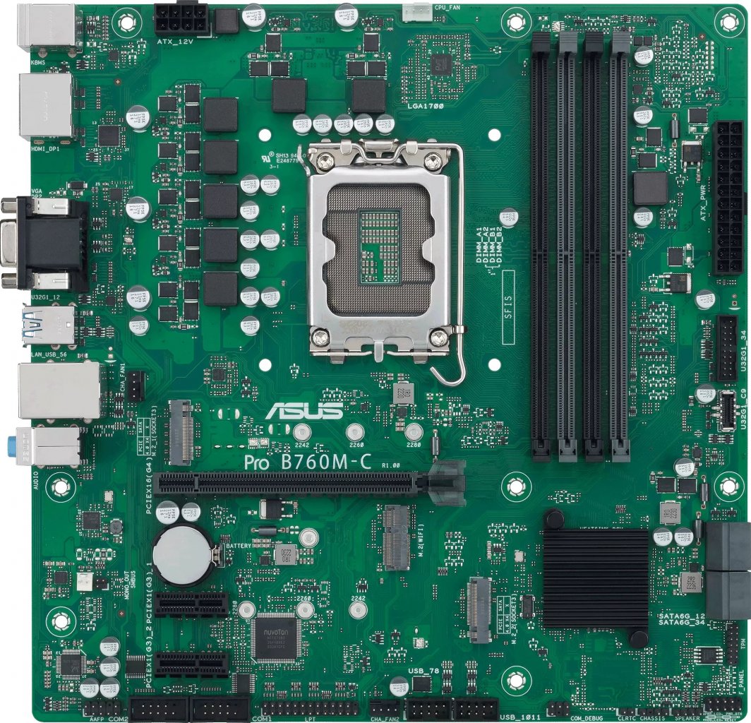 Płyta główna Asus PRO B760M-C-CSM