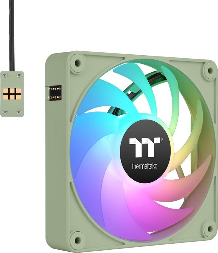 Wentylator Thermaltake CT140 EX ARGB Sync 3-pack zielony (CL-F197-PL14MG-A)