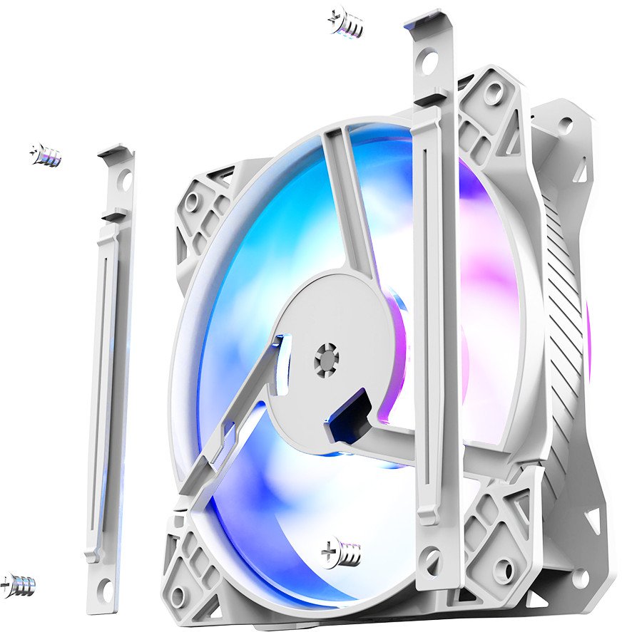 Chłodzenie CPU Tcomas SJ-R400 4HP Białe