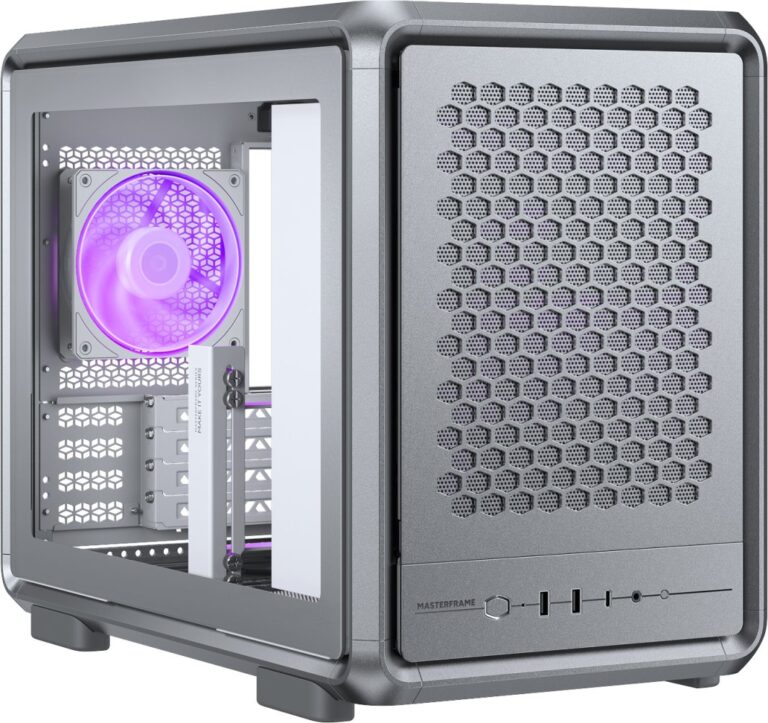 Obudowa Cooler Master MasterFrame 400 Mesh Srebrny (MF400M-SHNN-S00)