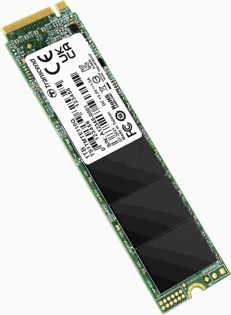 Dysk SSD Transcend 110Q 1TB M.2 2280 PCI-E x4 Gen3 NVMe (TS1TMTE110Q)