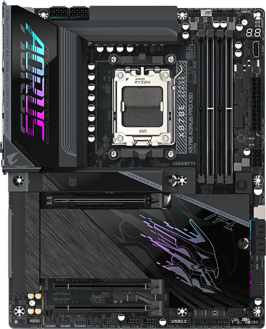 Płyta główna Gigabyte X870E AORUS PRO X3D