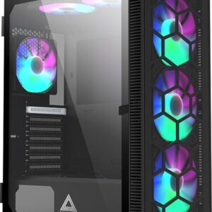 Obudowa Montech X3 TG RGB czarna